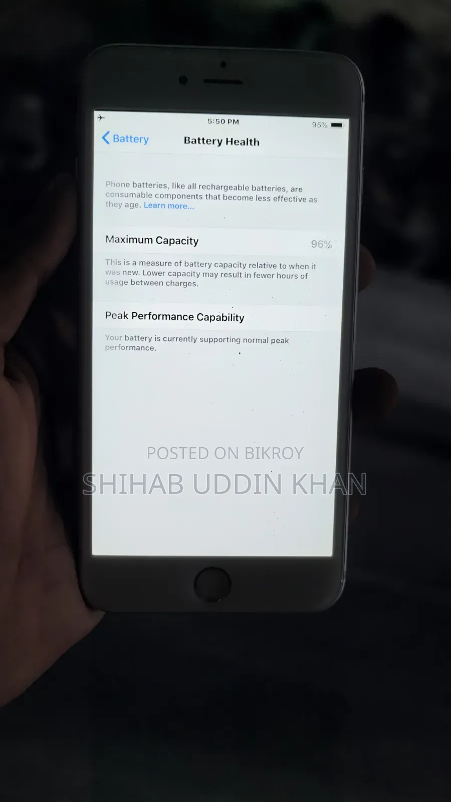 অ্যাপল আইফোন ৬ প্লাস ৬৪ জিবি গ্রে
