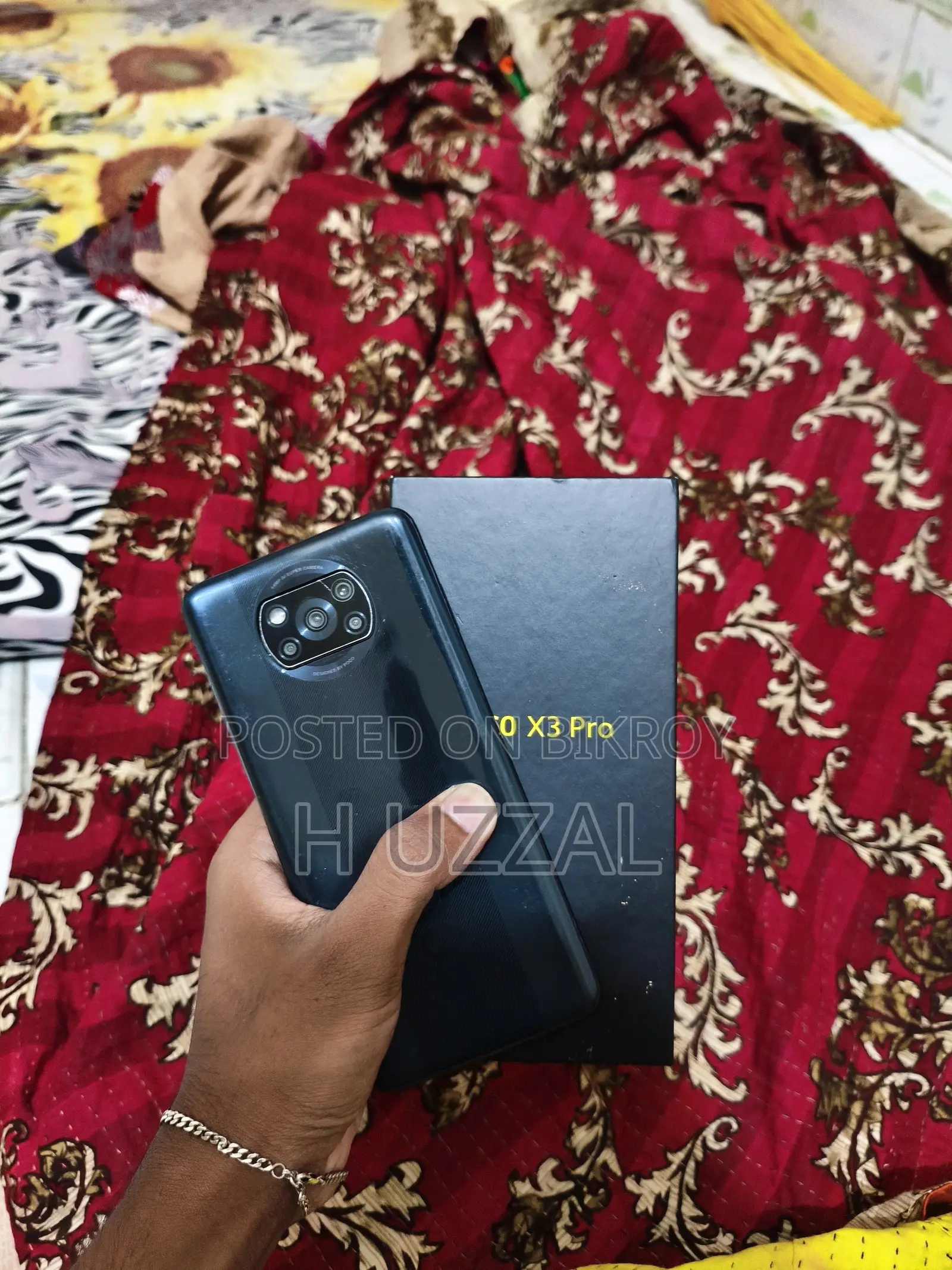 নতুন শাওমি পোকো এক্স৩ প্রো ১২৮ জিবি ব্ল্যাক