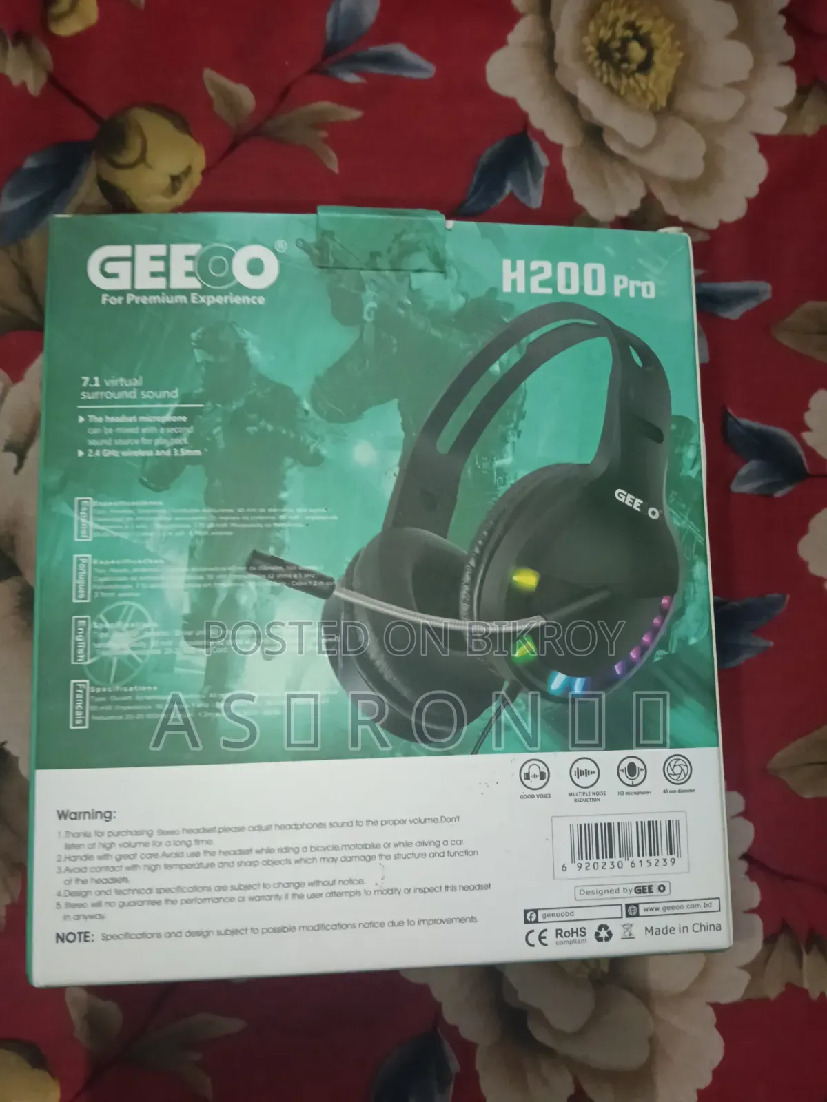 Headphone for sell