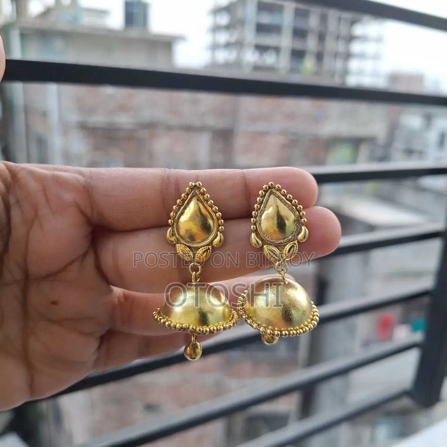 Brass Earrings