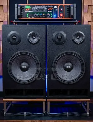 Smart and high performance sound system with a pair of boxes for sale