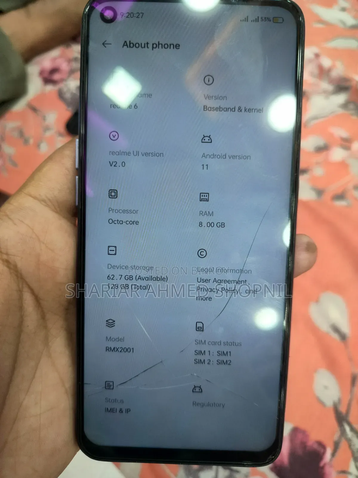 Realme 6 128 GB Blue