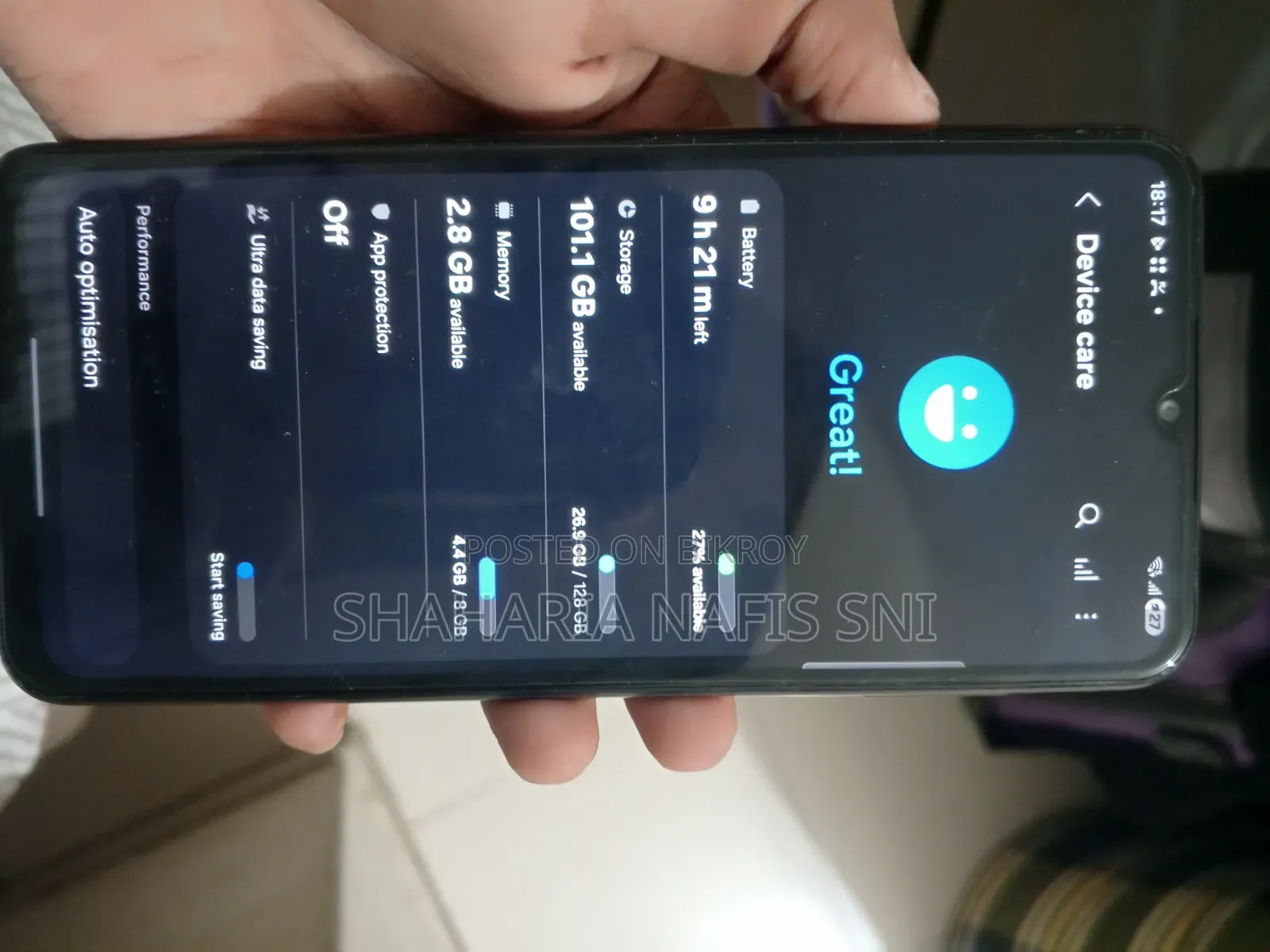 Samsung Galaxy M33 128 GB Gold