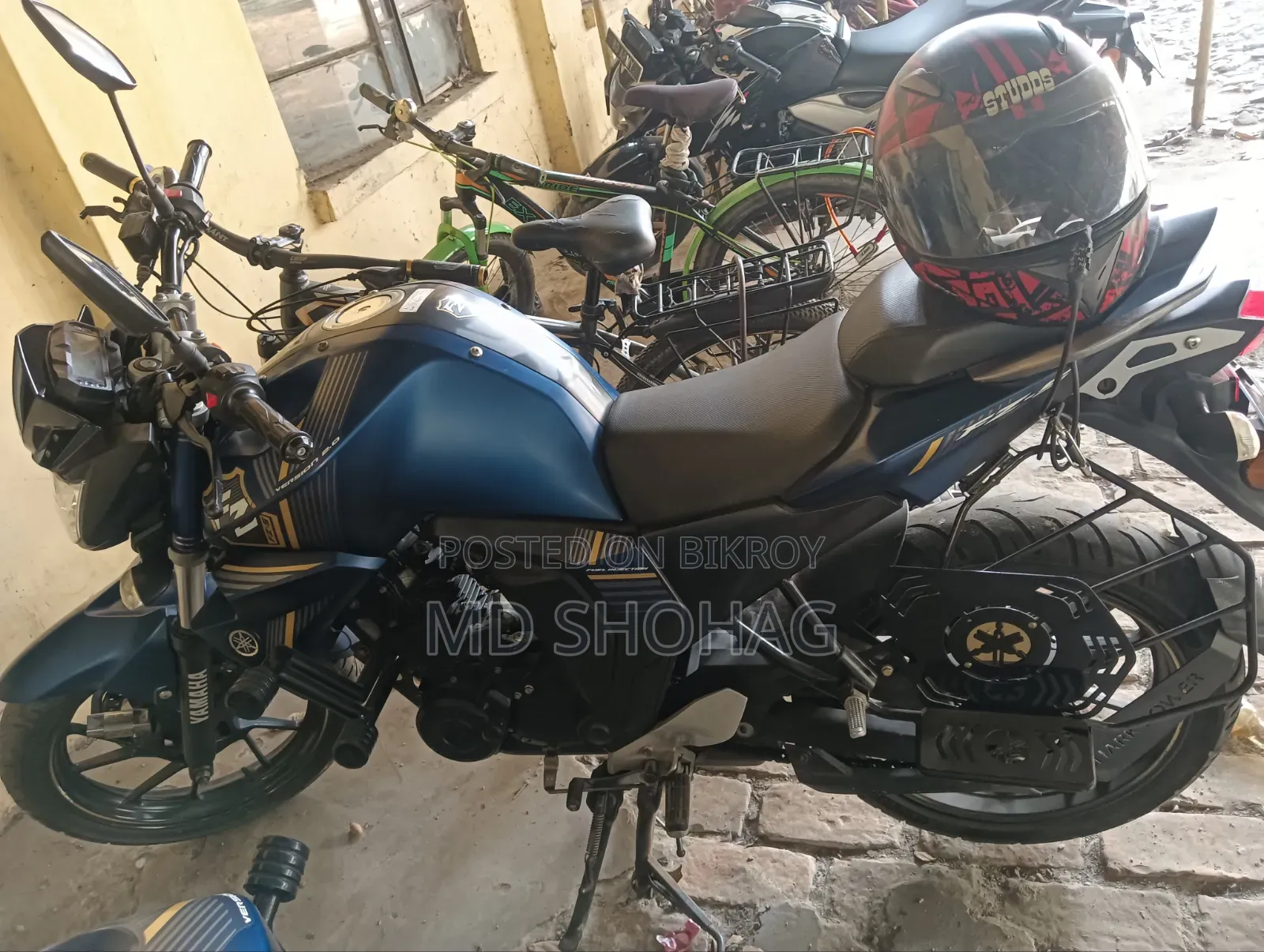 Yamaha FZS V2 2025 Blue