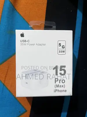 35w Adapter 17 Pro Max Available Can Be Charged