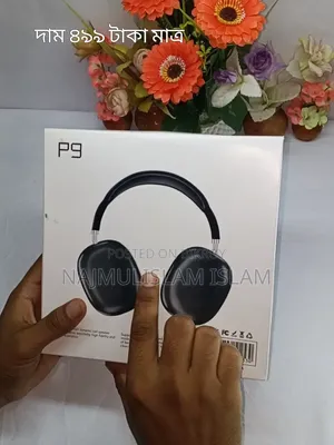 P9 Wireless Bluetooth Headphone - 499 Taka Only