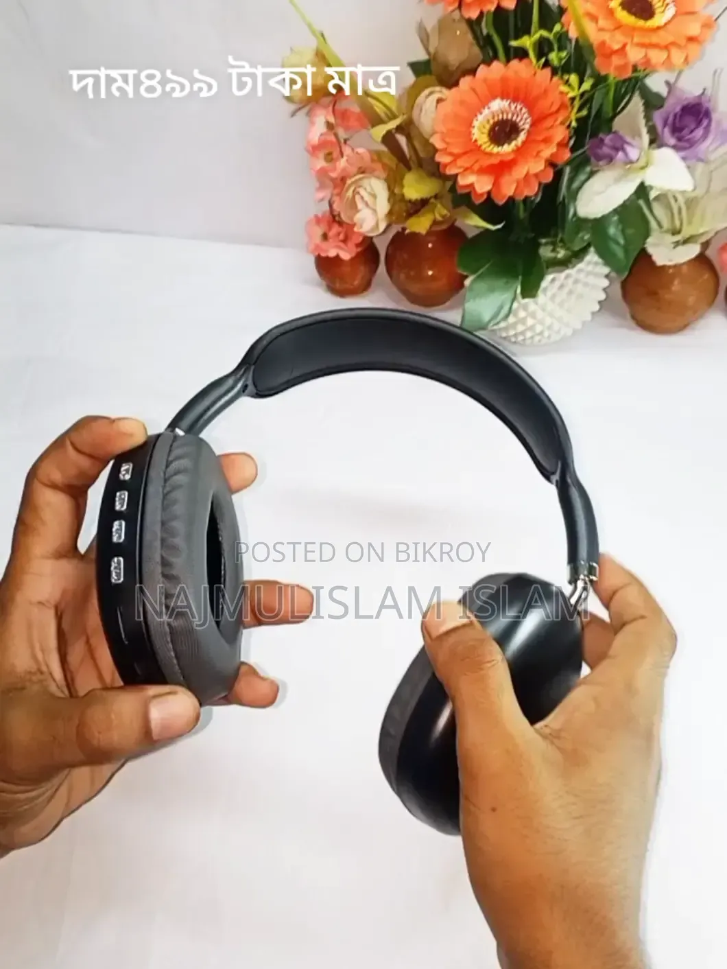 P9 Wireless Bluetooth Headphone - 499 Taka Only