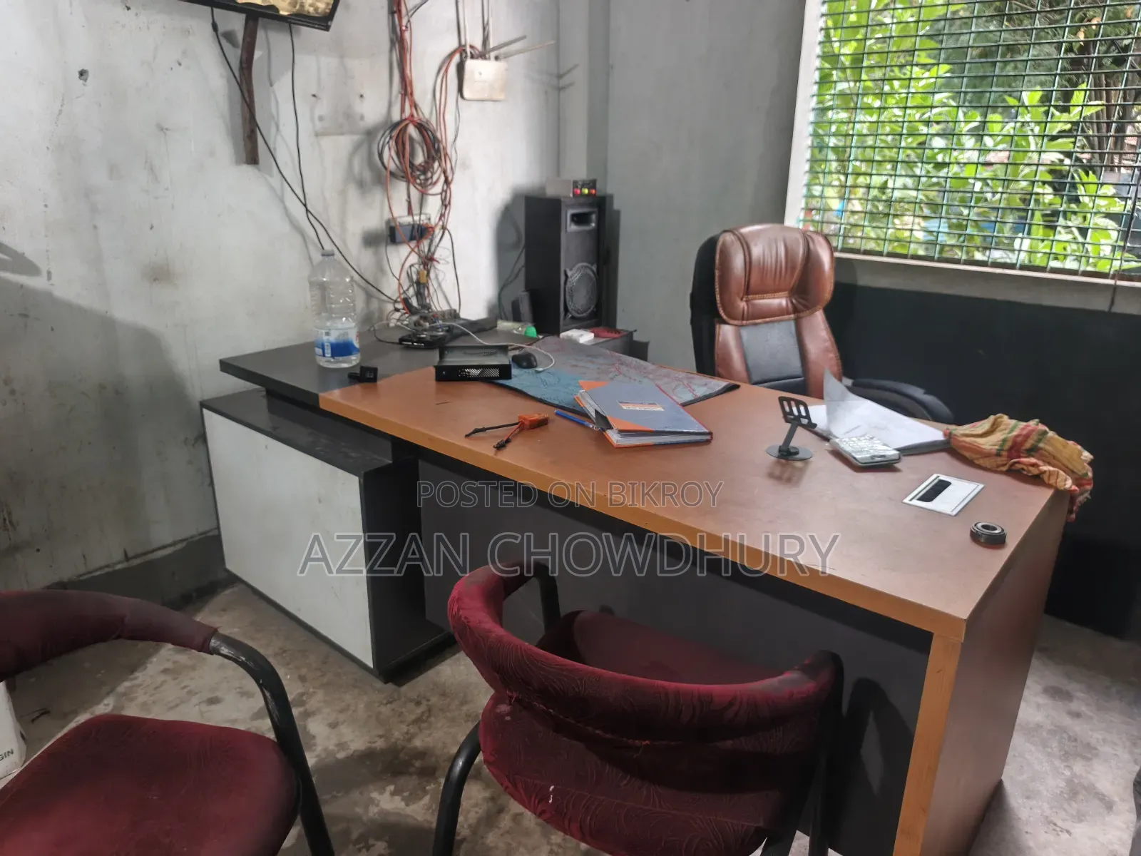 Office Boss Table and Chair