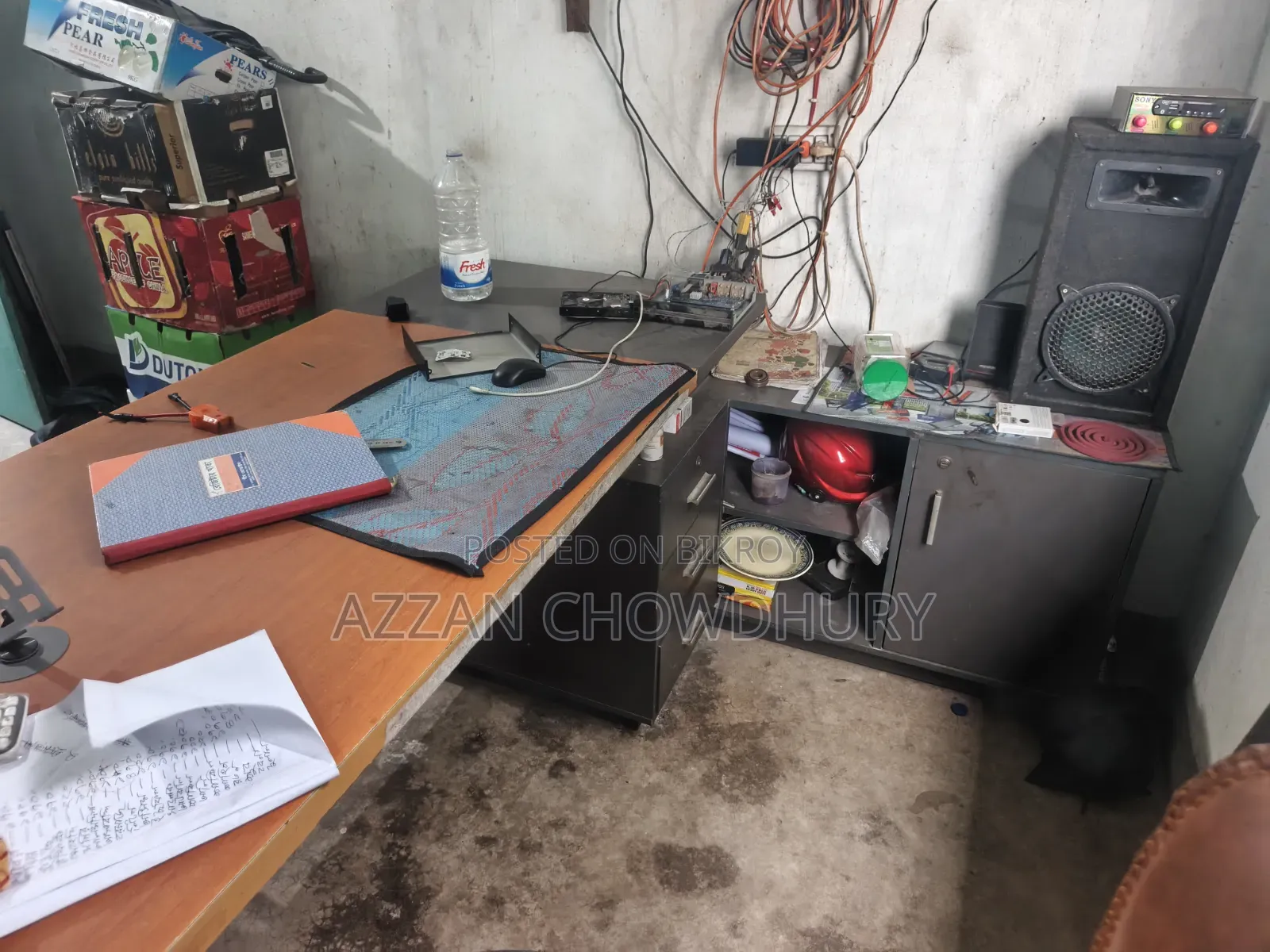 Office Boss Table and Chair