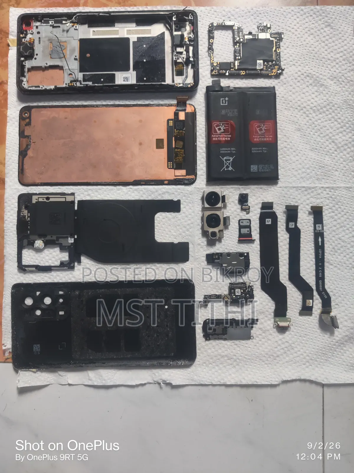 OnePlus 9 256 GB Black mobile er parch sell