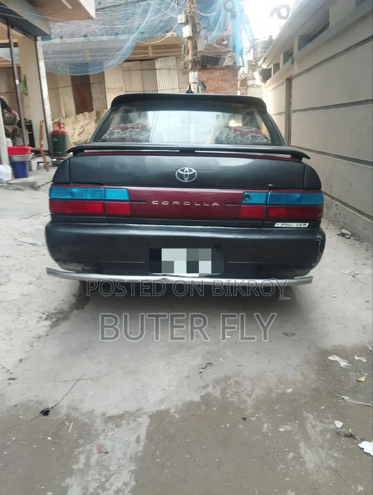 টয়োটা করোলা ১৯৯১ গ্রে