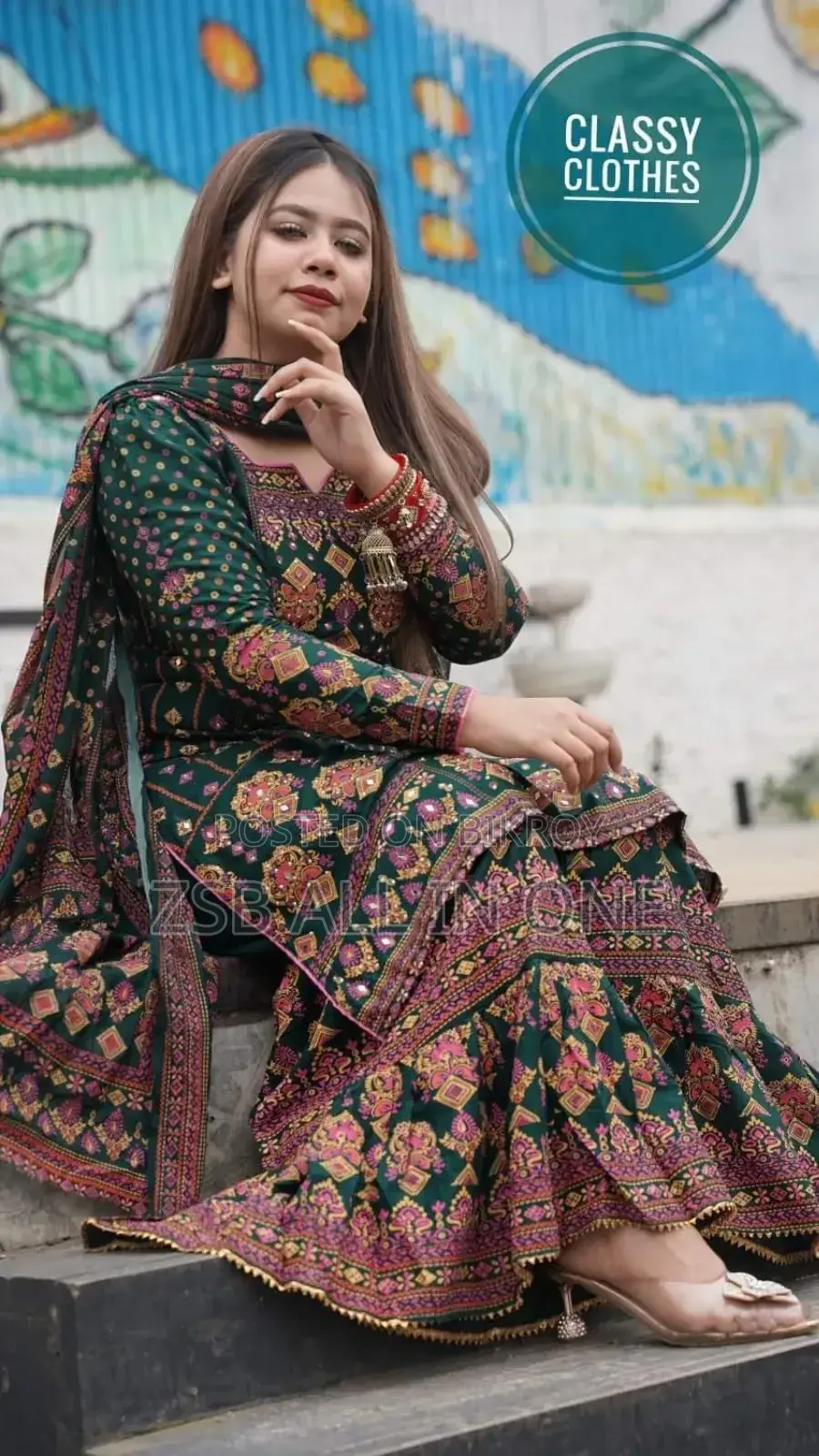 Ghagra Three Piece