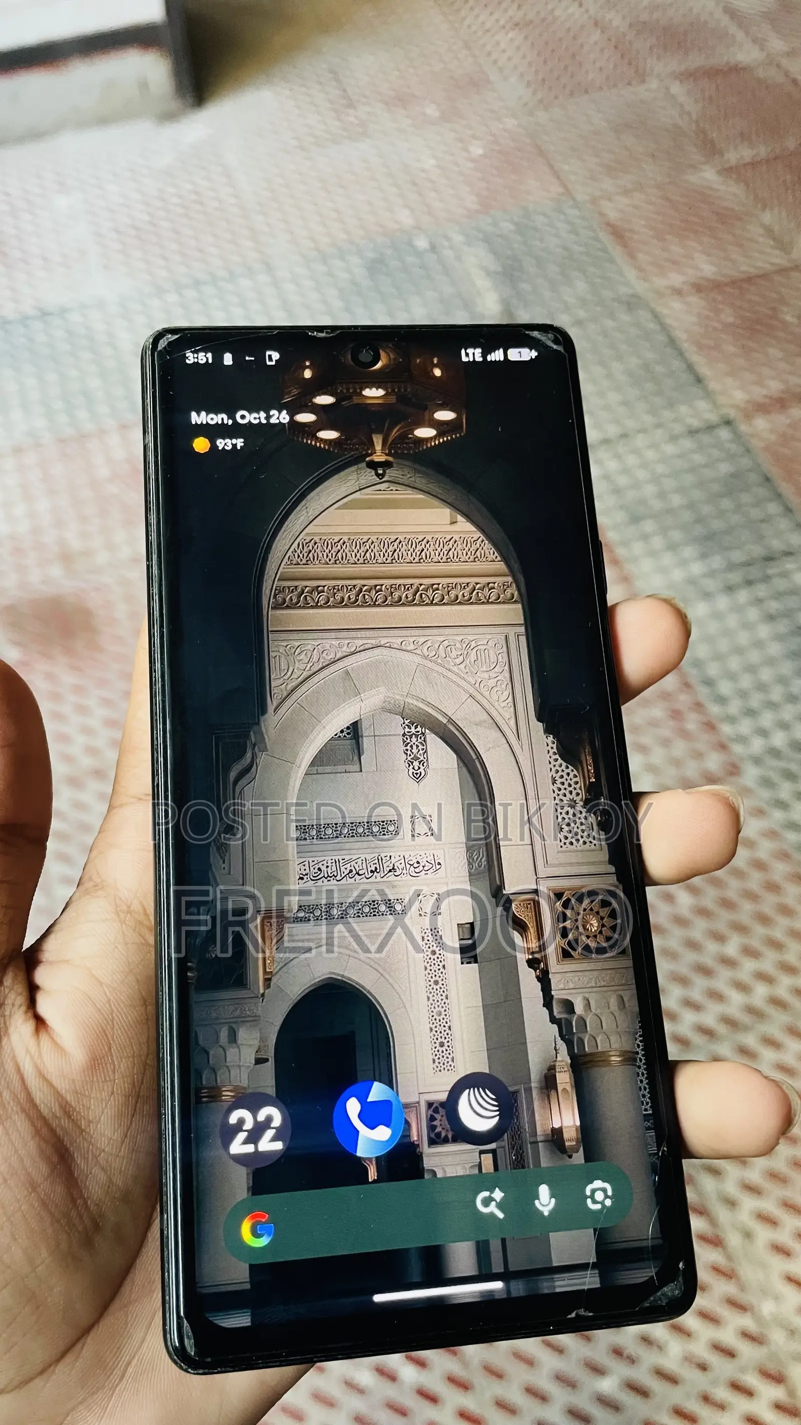 গুগল পিক্সেল ৬ ১২৮ জিবি কালো