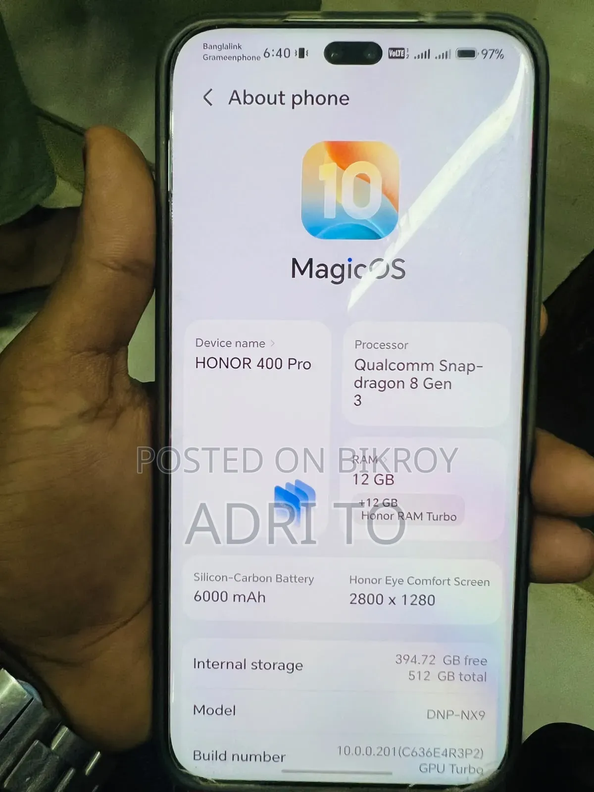 Honor 400 Pro 512 GB