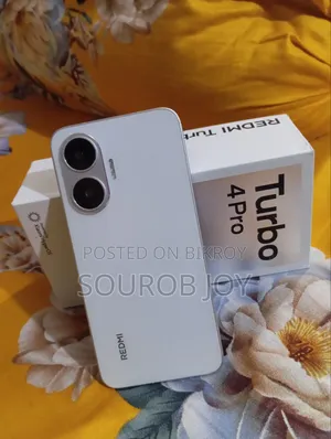 শাওমি রেডমি টার্বো ৪ প্রো ২৫৬ জিবি সাদা