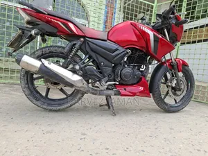 টিভিএস অ্যাপাচি আরটিআর ১৬০ টুভি ২০১৬ লাল