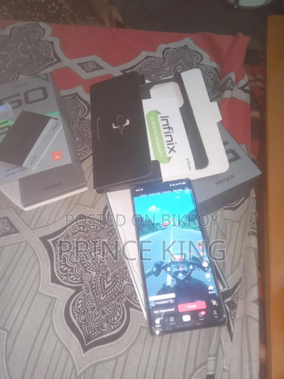Infinix Note 50 Pro 256 GB Black