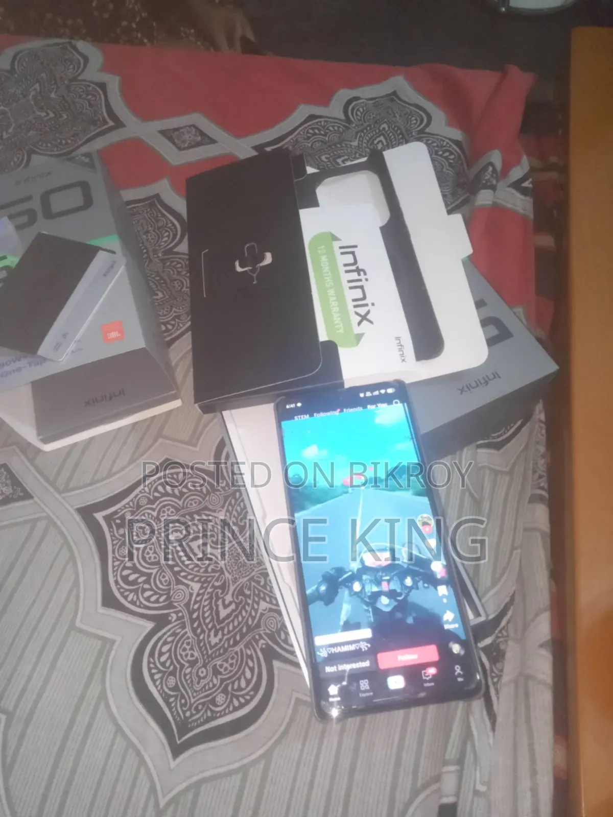 Infinix Note 50 Pro 256 GB Black