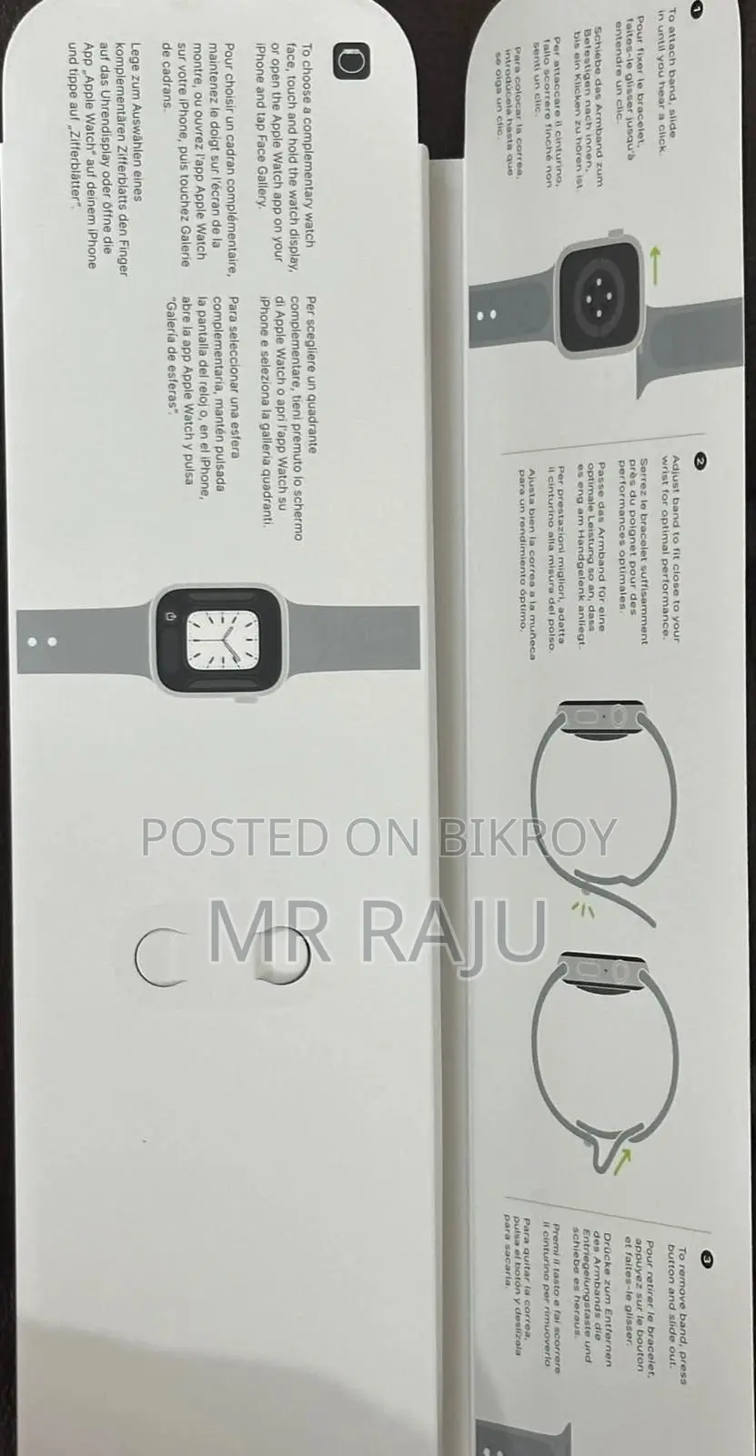 Apple Watch Series 8 45mm Black – Brought from Dubai