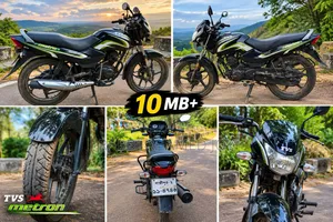 TVS Metro 2018 Black