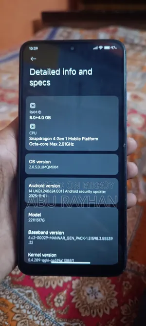 Xiaomi Redmi Note 12 256 GB Blue