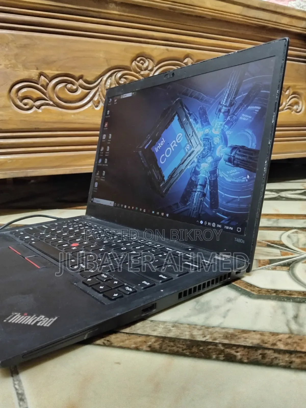 Laptop Lenovo ThinkPad T480s 8GB Intel Core i5 HDD+SSD 256GB