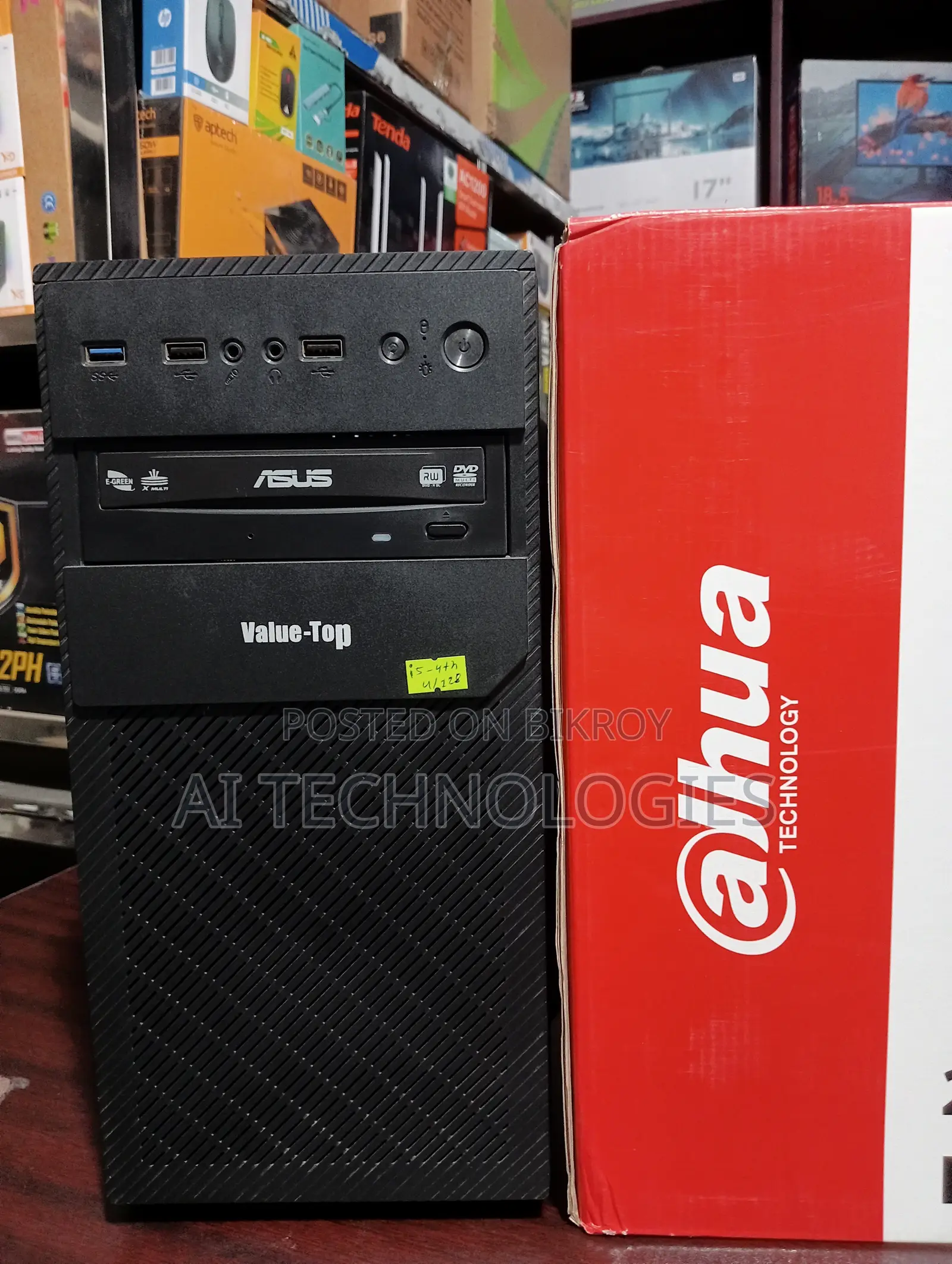 Asus 4GB AMD Ryzen 5 SSD 128GB Desktop Computer