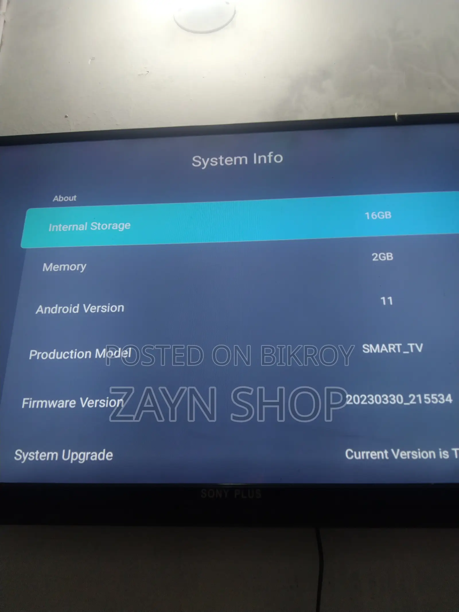 Sony Plus 40inch Android TV