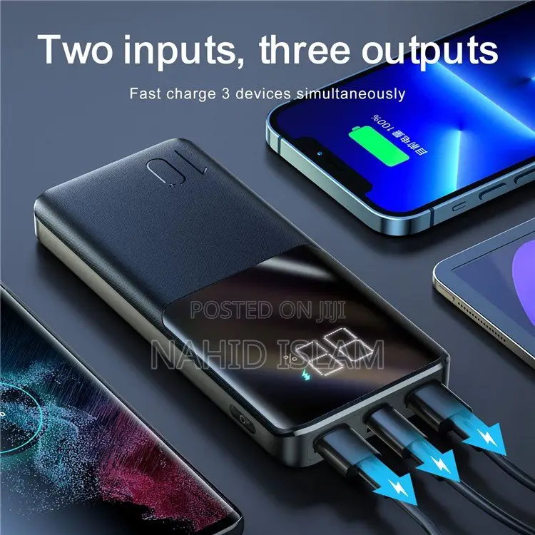 JOYROOM JR-QP191 10,000mah Power Bank 22.5W With LED Display