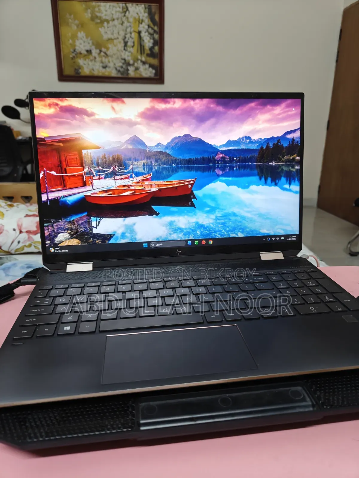 ল্যাপটপ HP স্পেক্ট্রা X360 ১৬জিবি ইন্টেল কোর i5 এসএসডি ৫১২জিবি