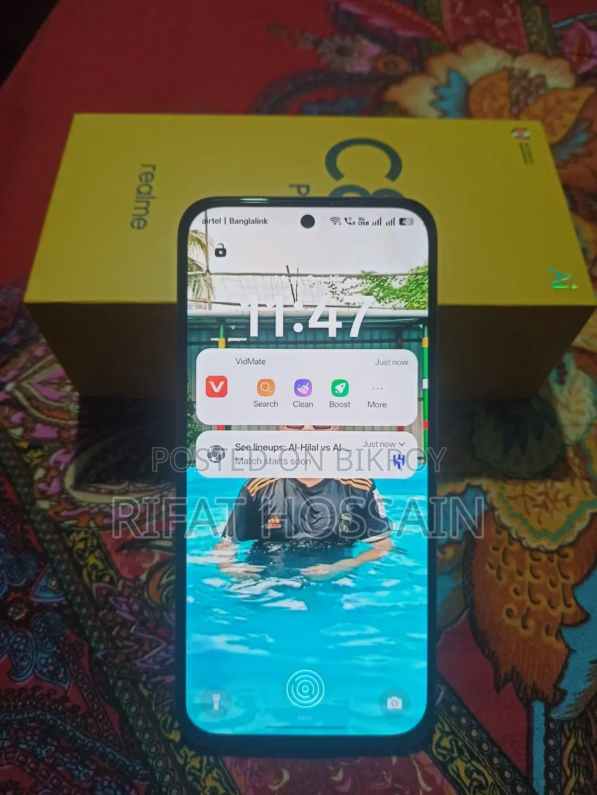 রিয়েলমি সি৮৫ প্রো ২৫৬ জিবি পার্পল