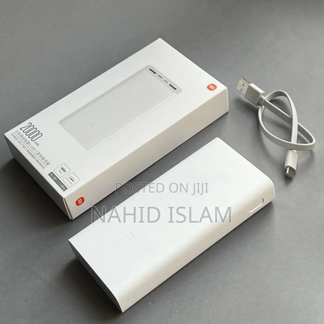 Xiaomi Power Bank Mi 20000mah 22.5W PD Two Way Fast Charging