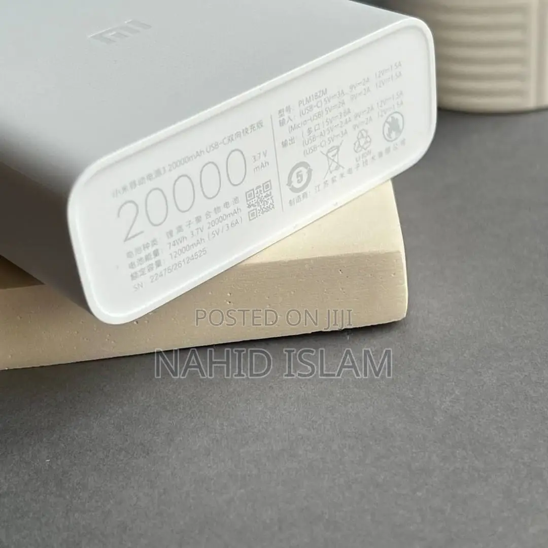 Xiaomi Power Bank Mi 20000mah 22.5W PD Two Way Fast Charging