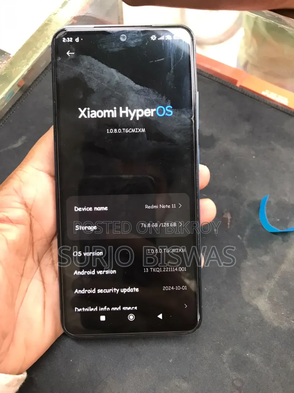 Xiaomi Redmi Note 11 128 GB Blue