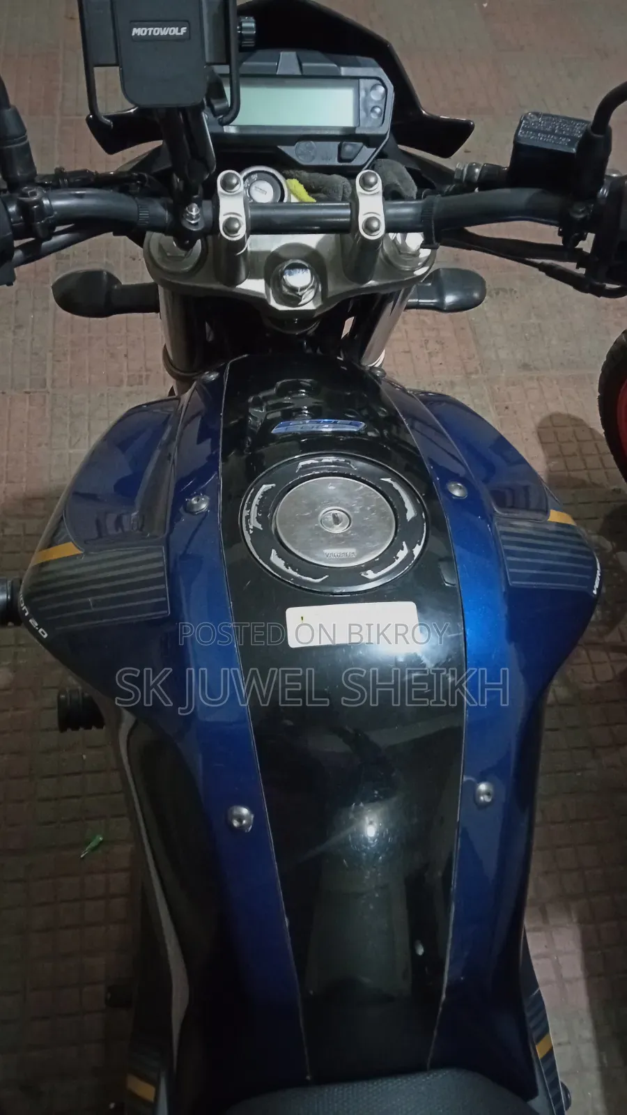 Yamaha FZS V2 2021 Blue