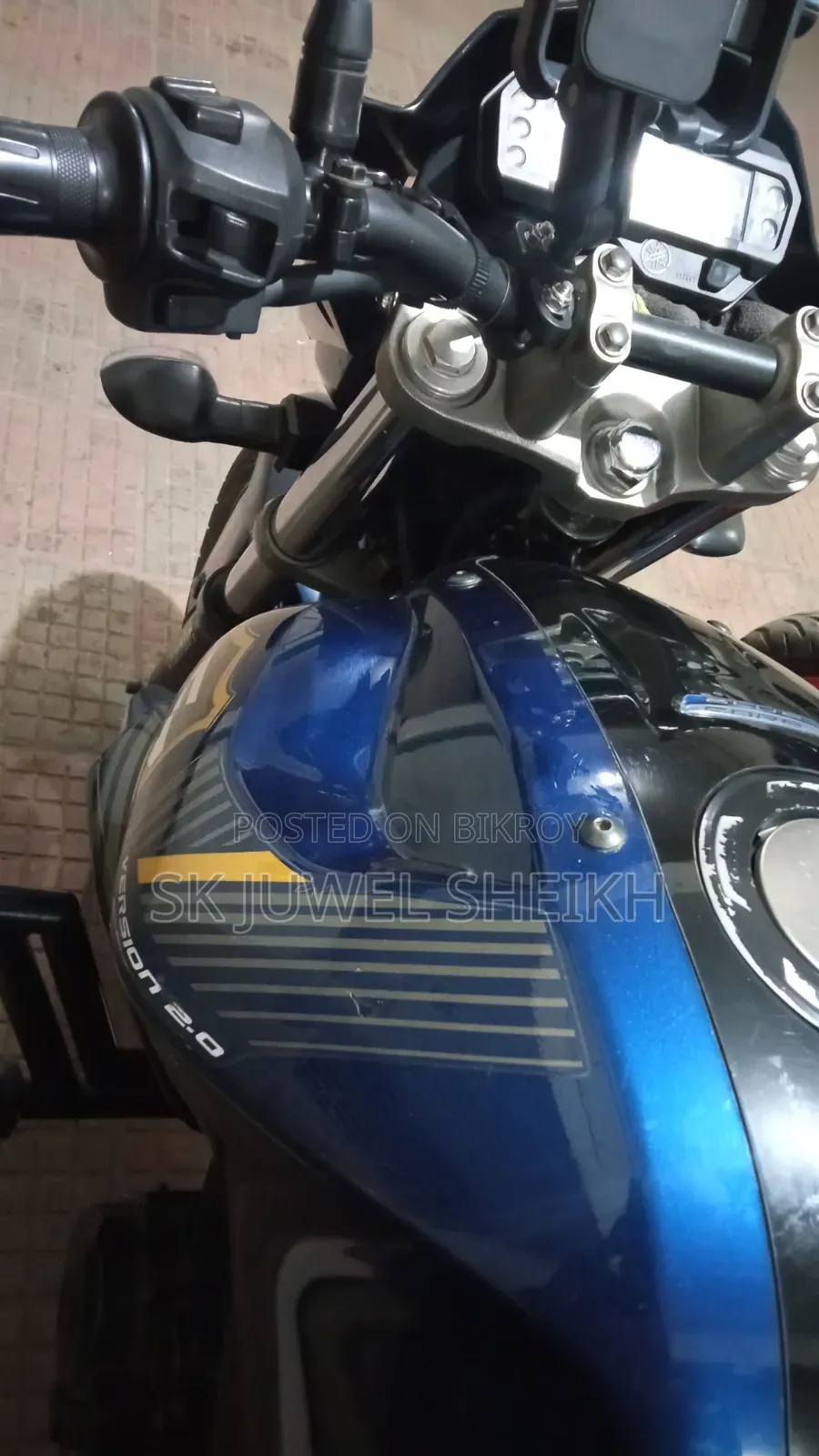 Yamaha FZS V2 2021 Blue
