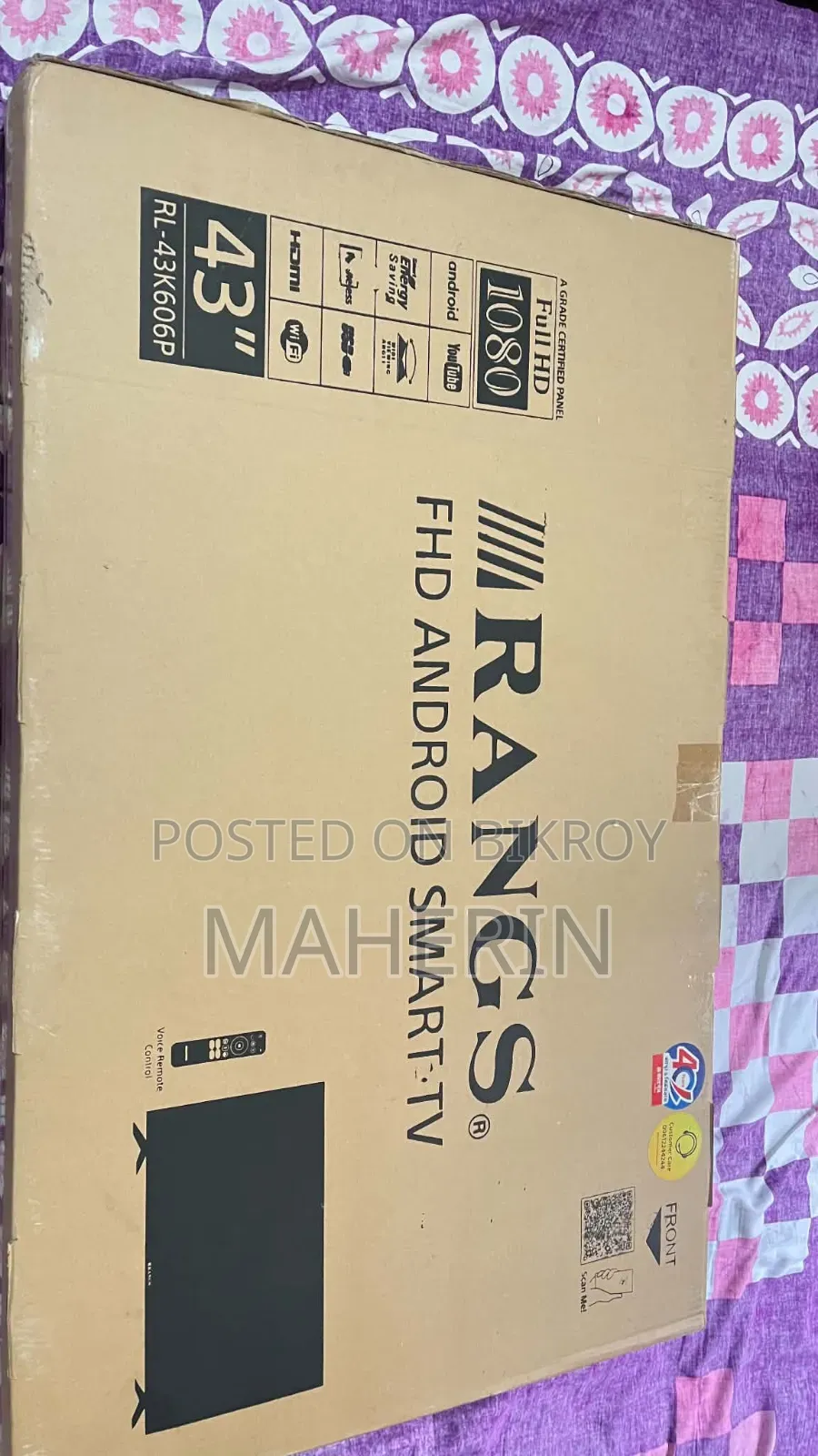 Rangs TV 43 Inch