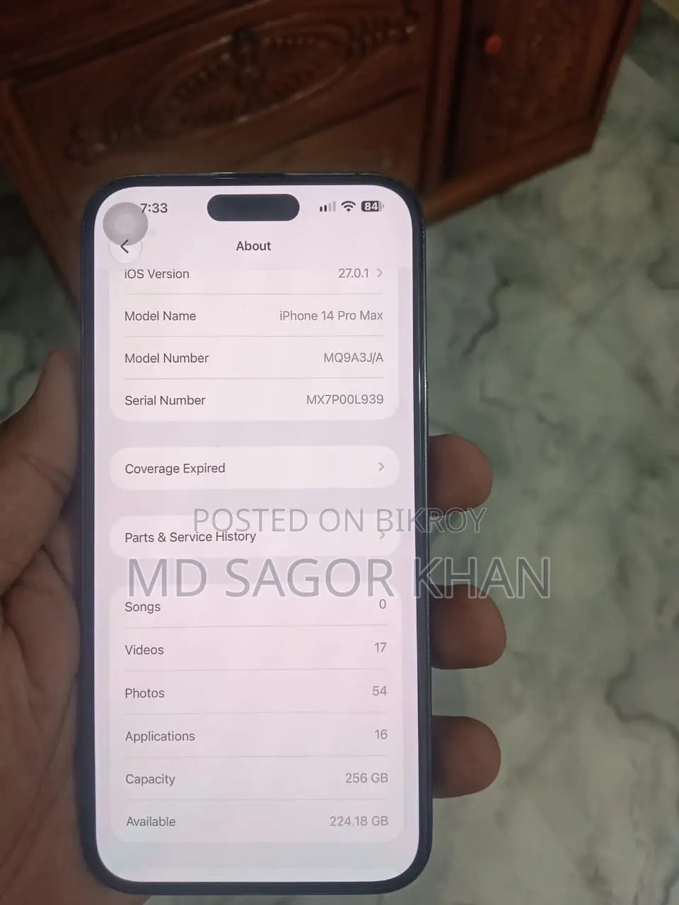 Apple iPhone 14 Pro Max 256 GB Black