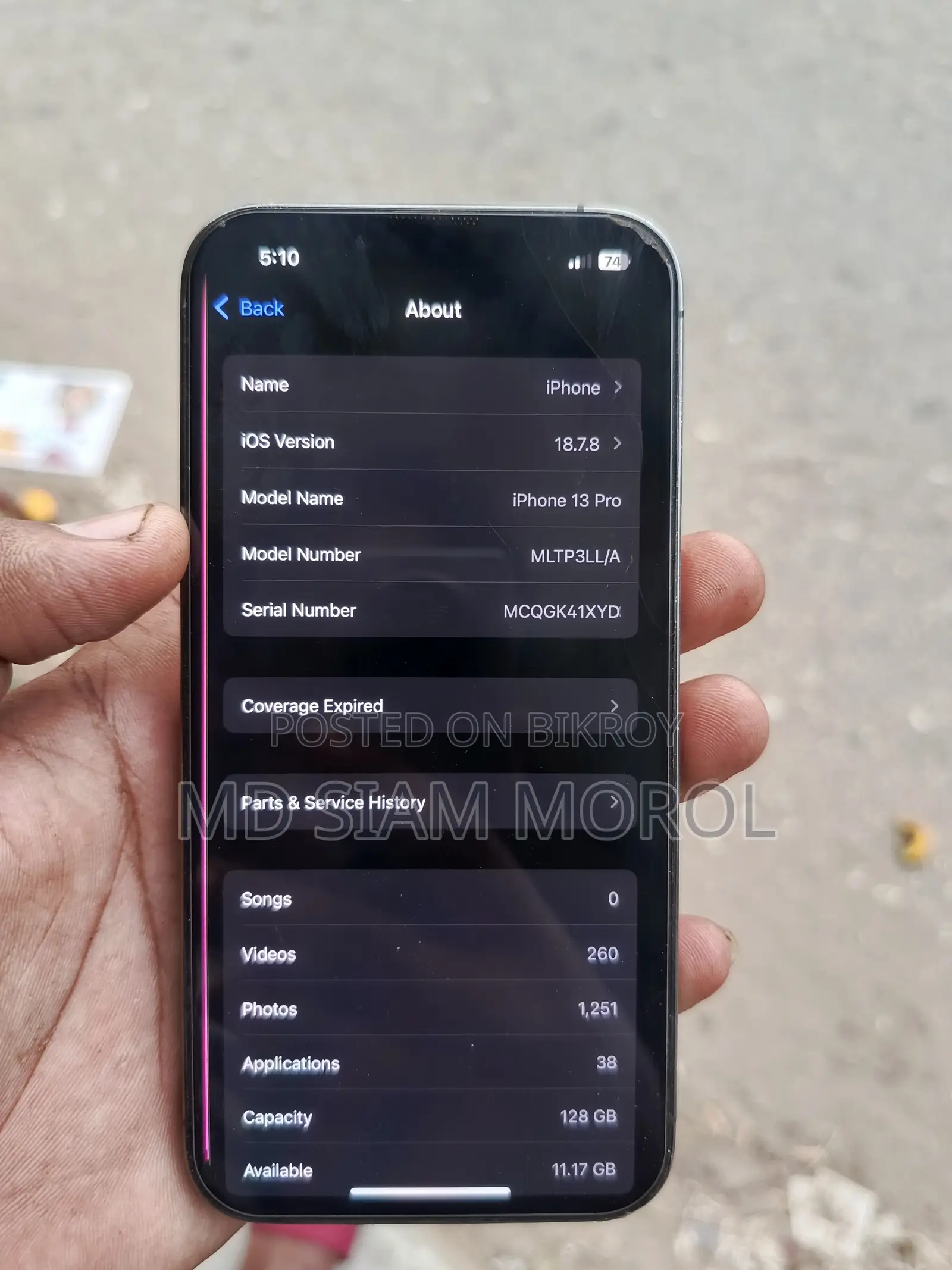 Apple iPhone 13 Pro 128 GB Black