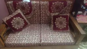 শেগুন কাঠের সোফা ও টেবিল