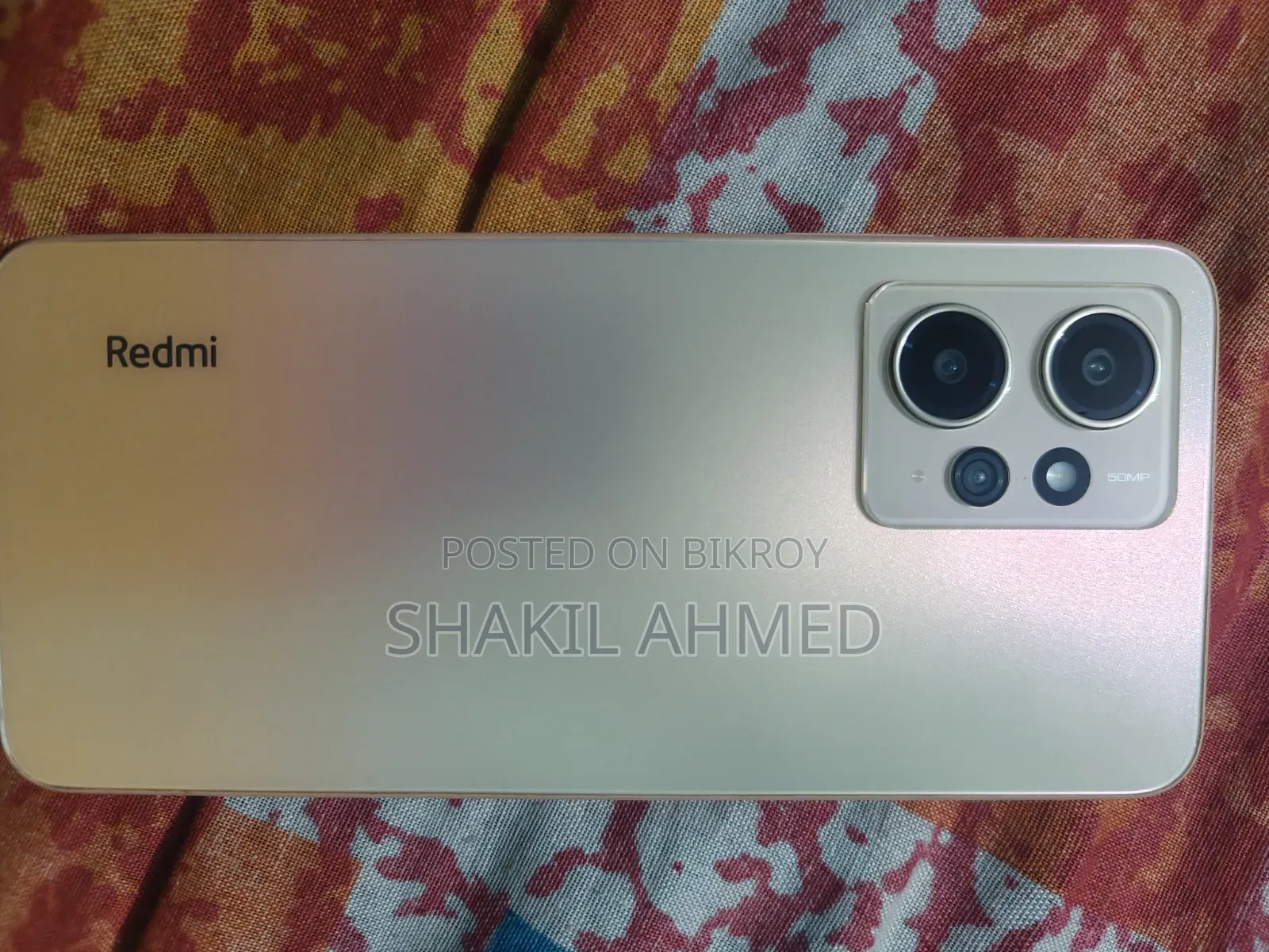 Xiaomi Redmi Note 12 ২৫৬ জিবি গোলাপি
