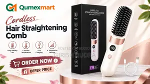 Cordless Hair Straightening Comb