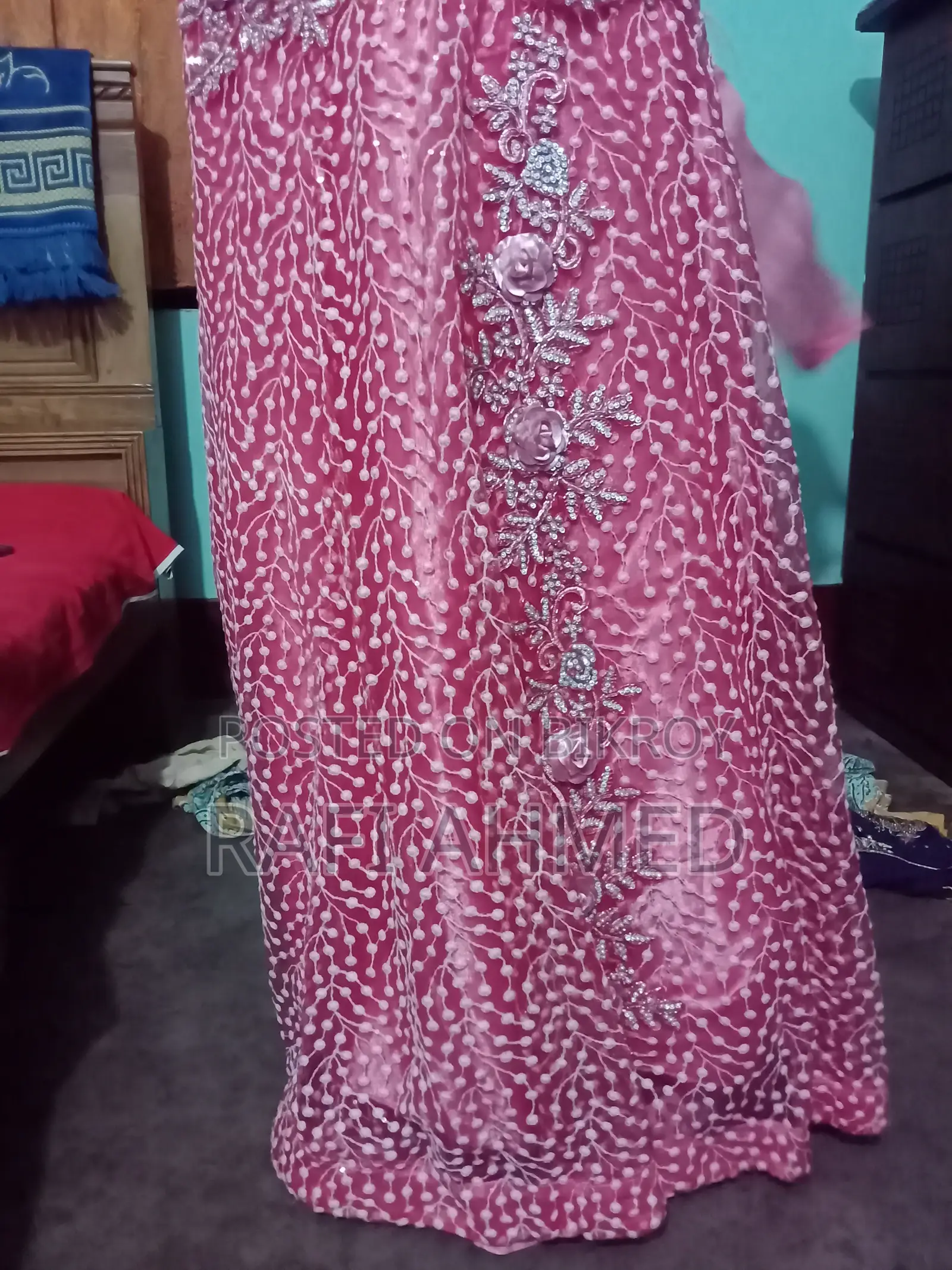 Pink Chadmari Embroidery