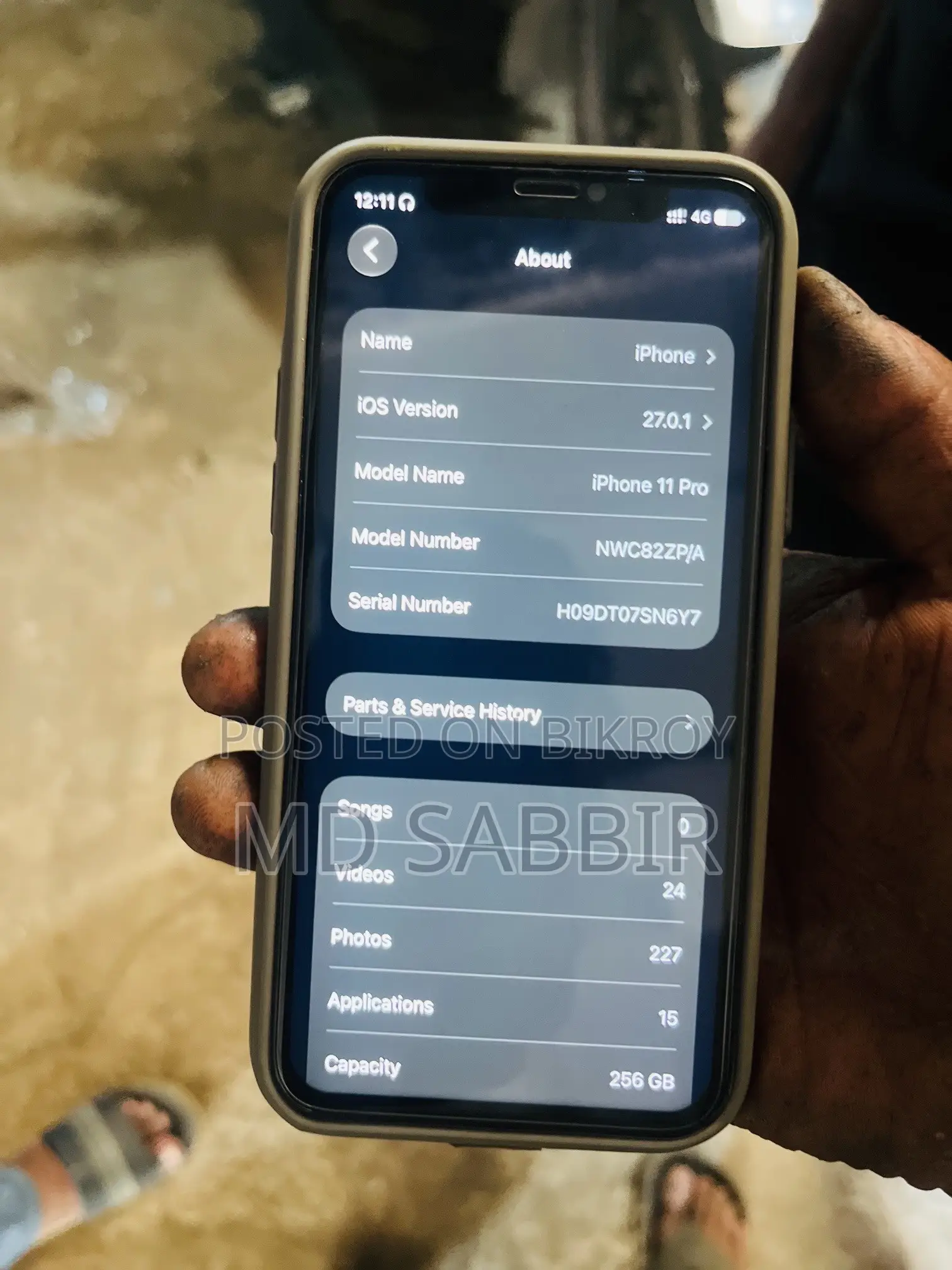 Apple iPhone 11 Pro 256 GB হোয়াইট