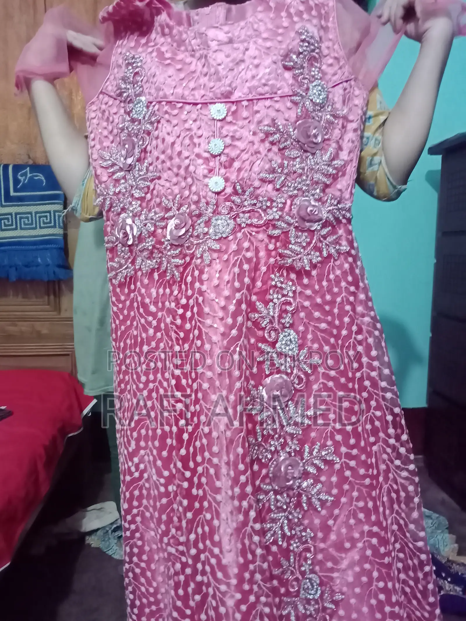Pink Chadmari Embroidery