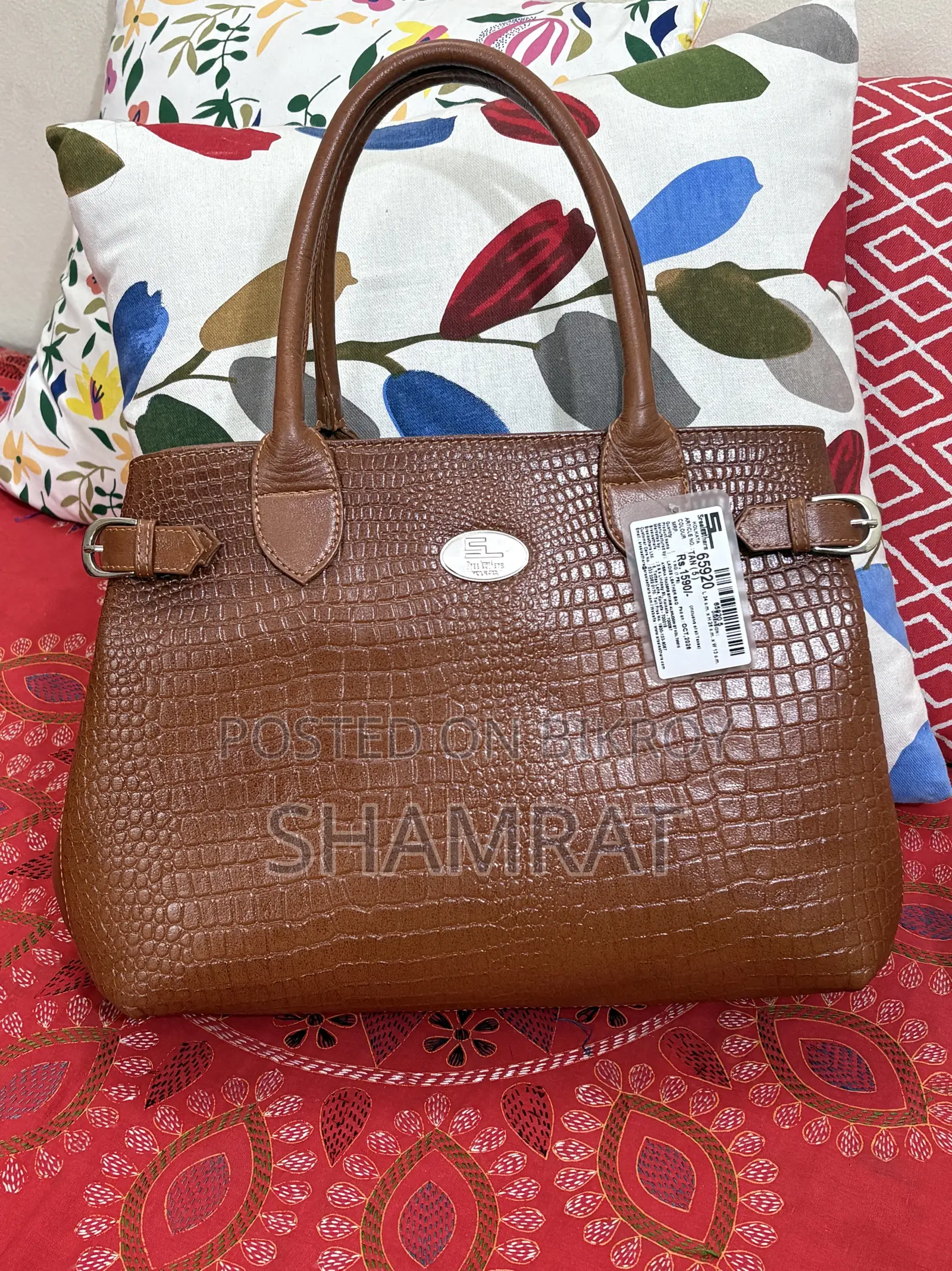 Elegant Brown Ladies Handbag