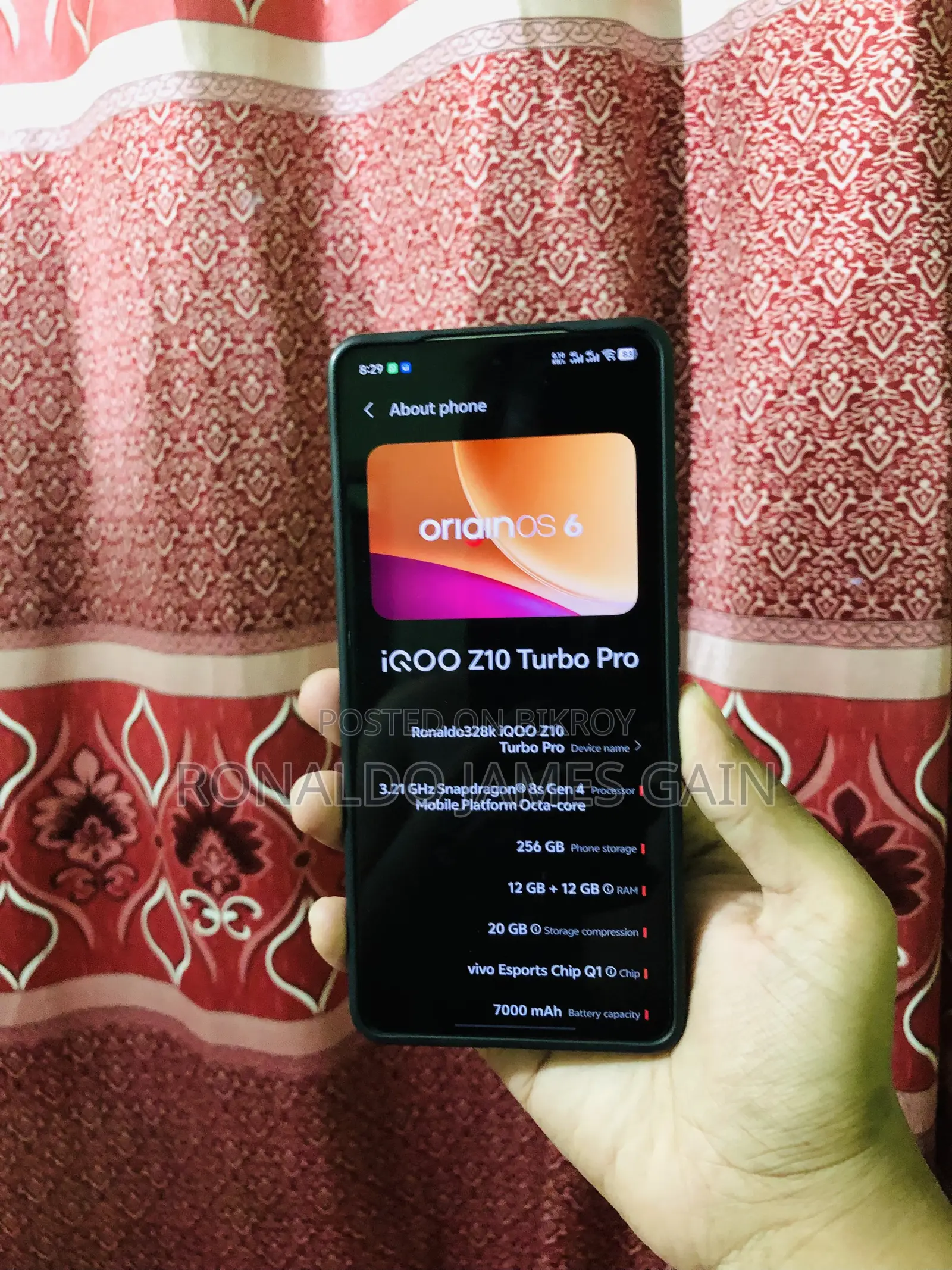 নতুন আইকিউও জেড১০ ২৫৬ জিবি সাদা