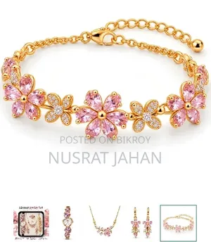 5 in 1 Ladies Watch & Gift Set—A Perfect Combo 🎁🎀