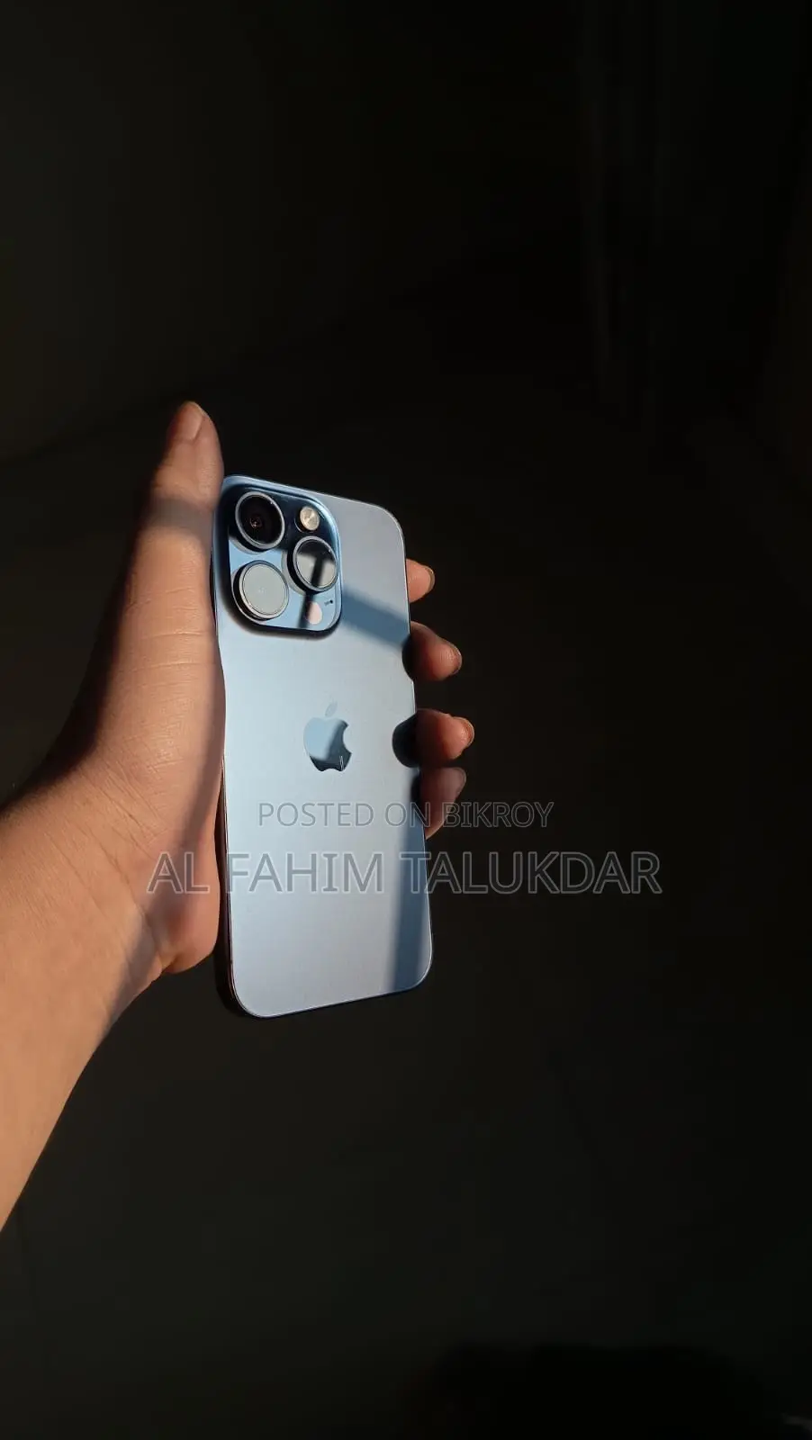 অ্যাপল আইফোন ১৫ প্রো ১২৮ জিবি ব্লু