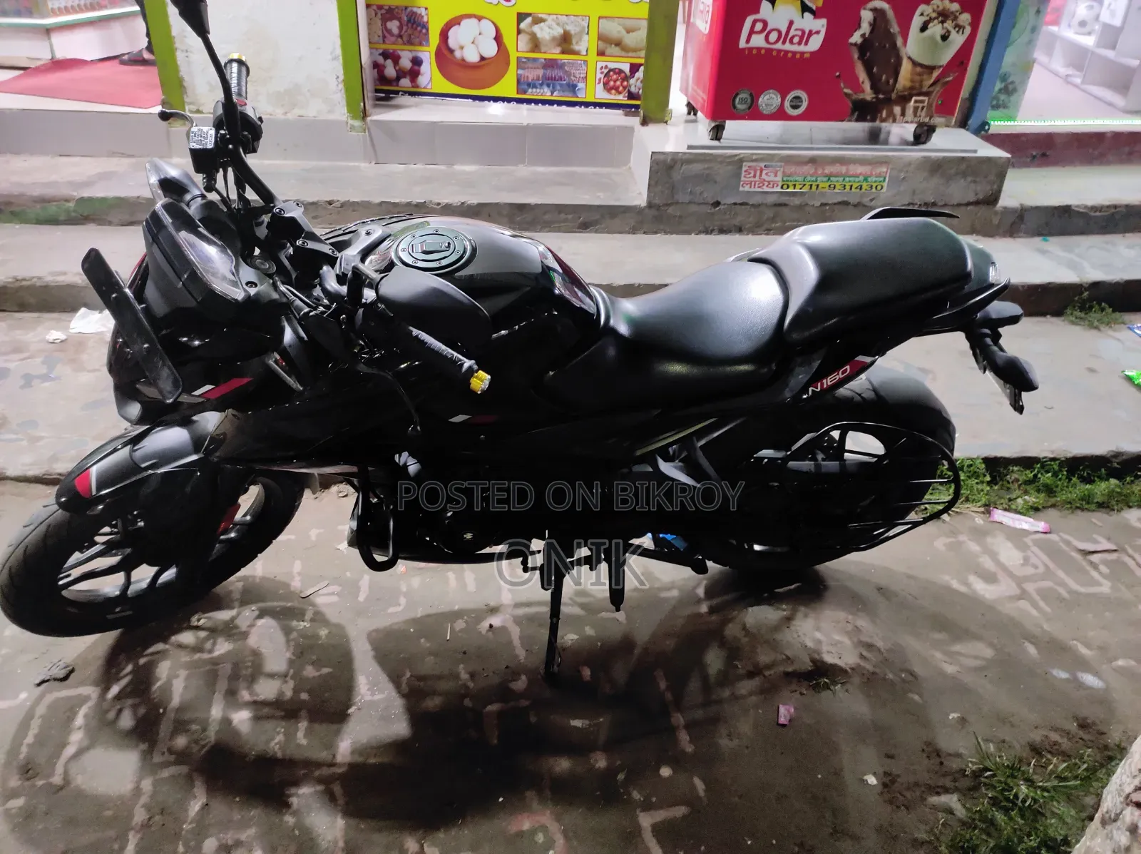Bajaj Pulsar N160 2024 Black